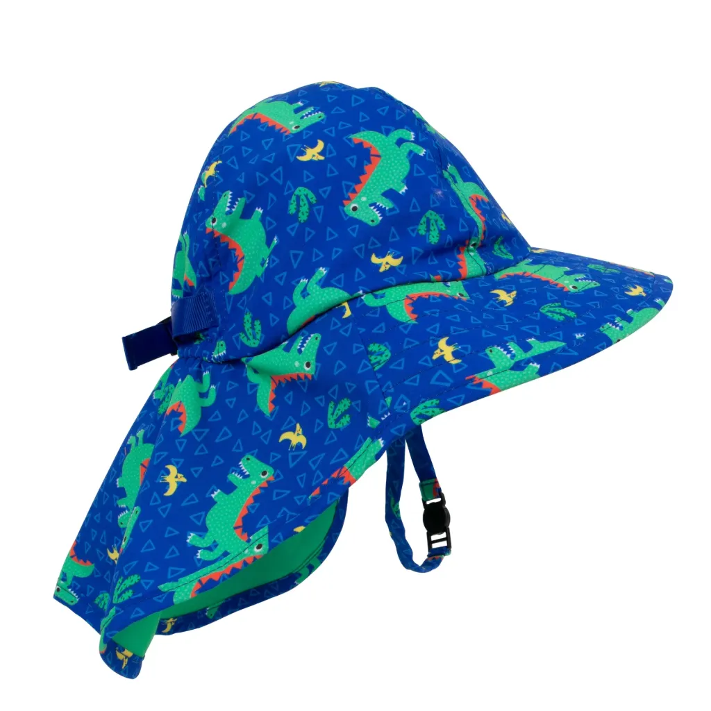Zoocchini Cape Sun Hat - Dinosaur (2-4Y)