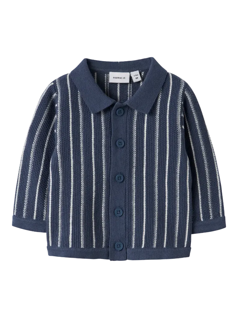 Name It Knit Polo Vintage Indigo (NB)