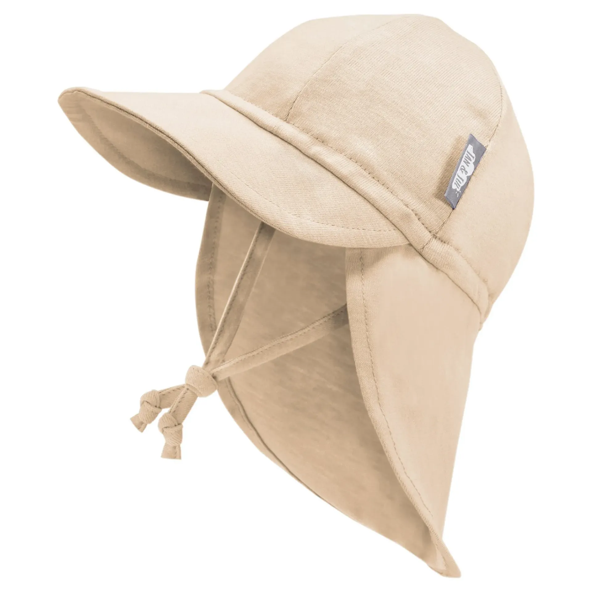 Jan & Jul Sun Soft Cotton Baby Cap - Oat