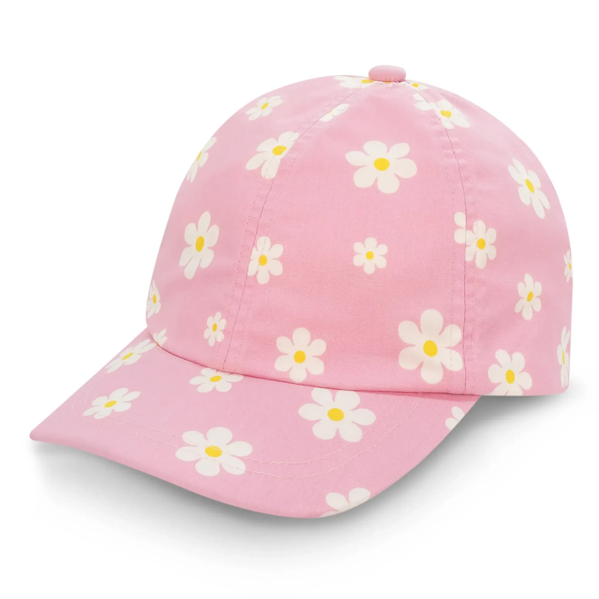 Jan & Jul Kids Lite Baseball Caps - Pink Daisy