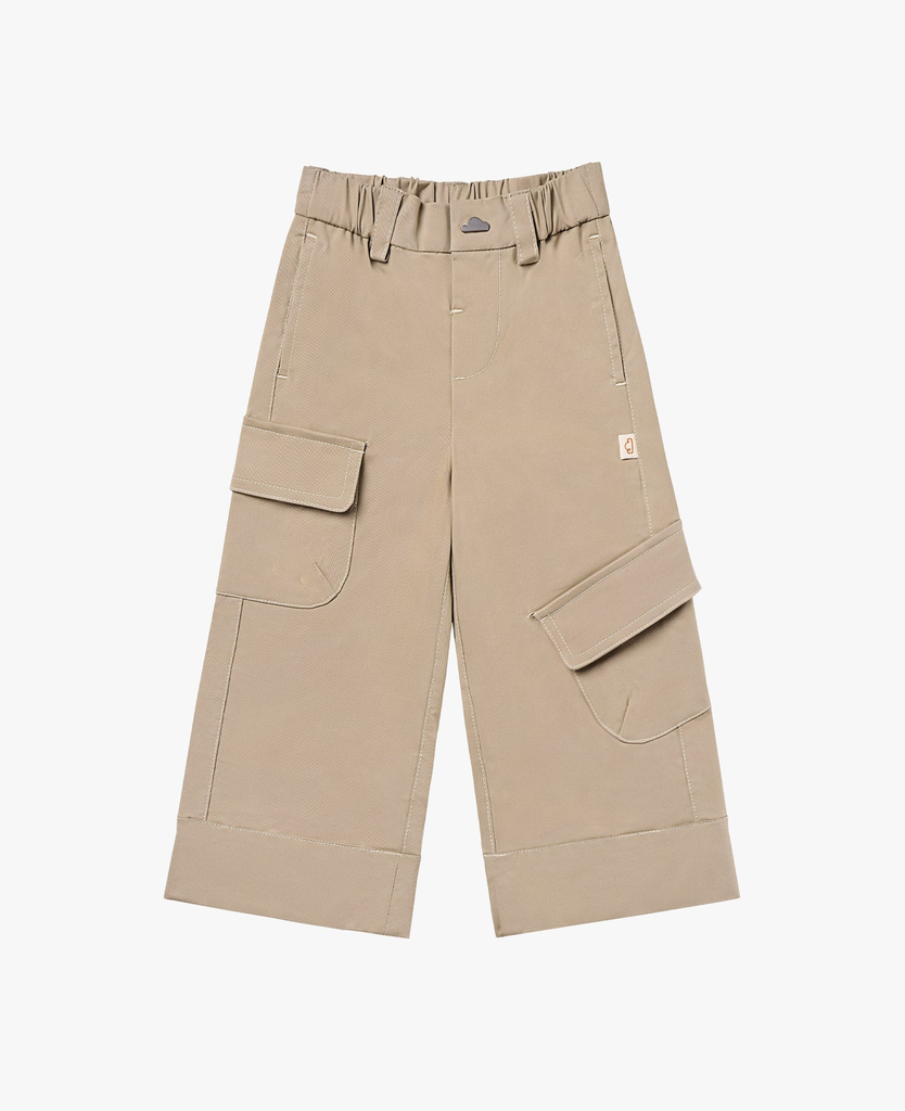 Petite Revery Pants - Sandy Neutral (12-18M)