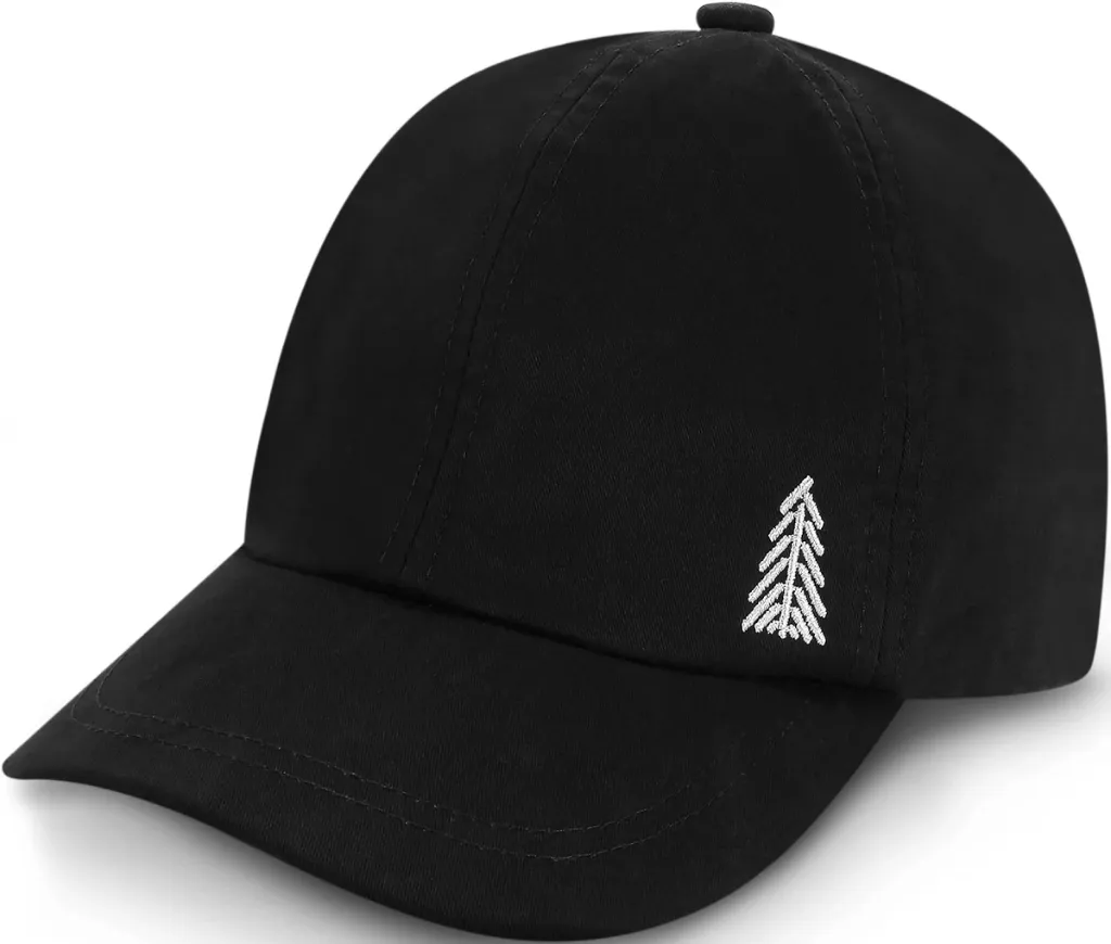 Jan & Jul Kids Lite Baseball Caps - Black (M 6-24M)