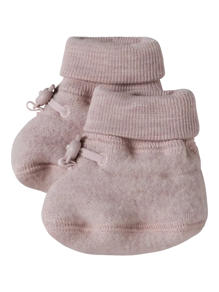 Name It Wool Slippers - Violet Ice (NB)