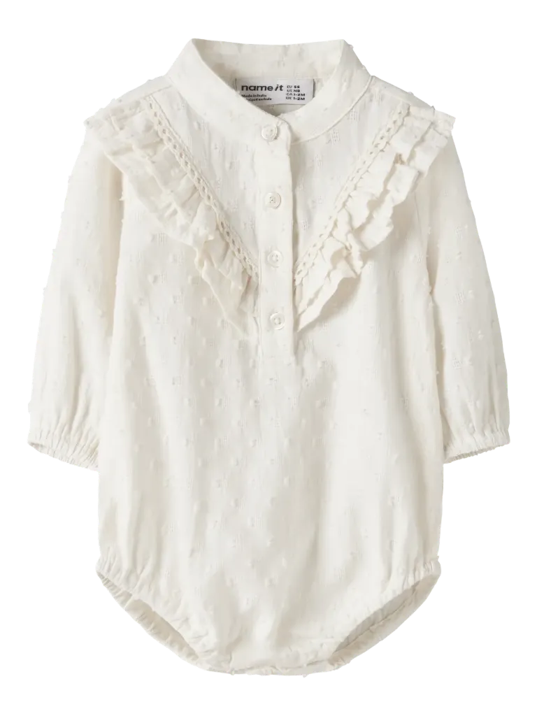 Name It Bodysuit - Antique White (NB)