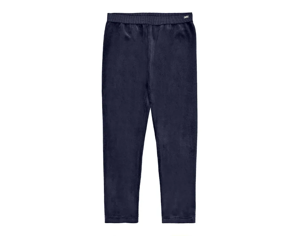 Mayoral FW Basic Velvet Leggings 712 - Navy