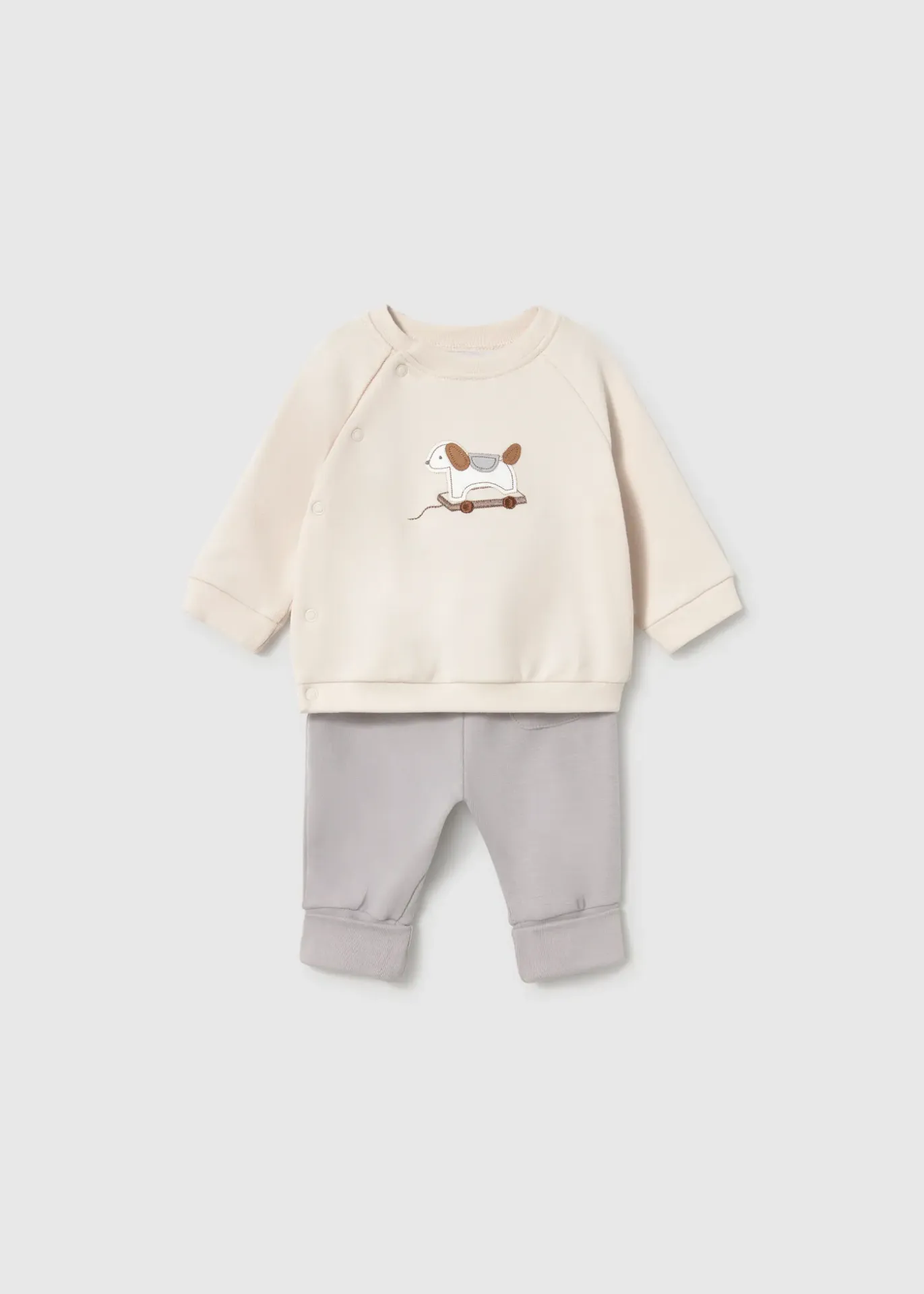 Mayoral FW Knit 2PC Set 2664 - Soy (0-1M)
