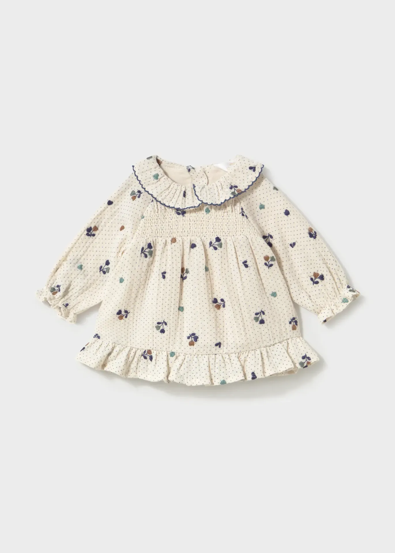 Mayoral FW Dress 2823 - Pottery (0-1M)