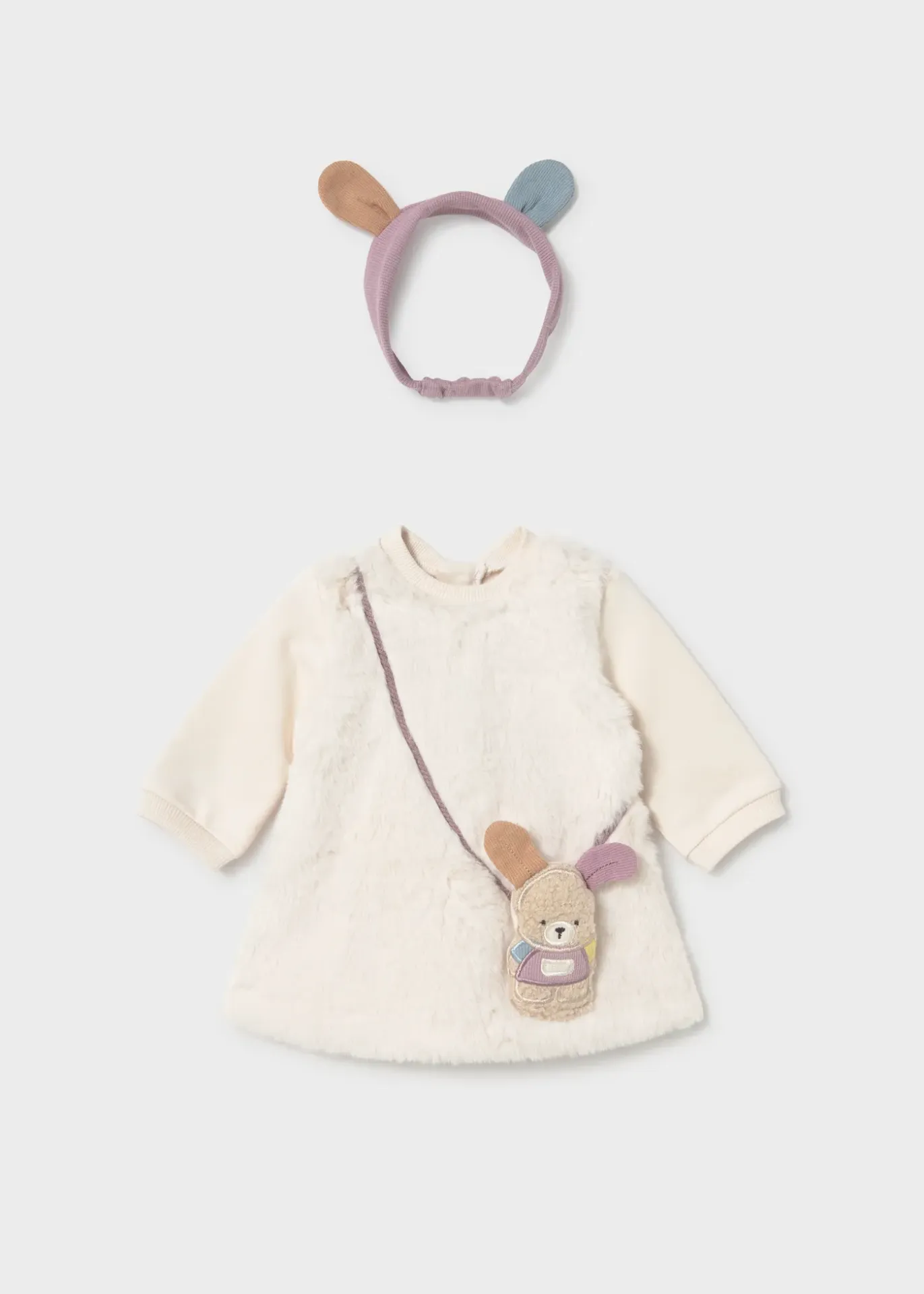 Mayoral FW Dress 2826 - Pottery (0-1M)