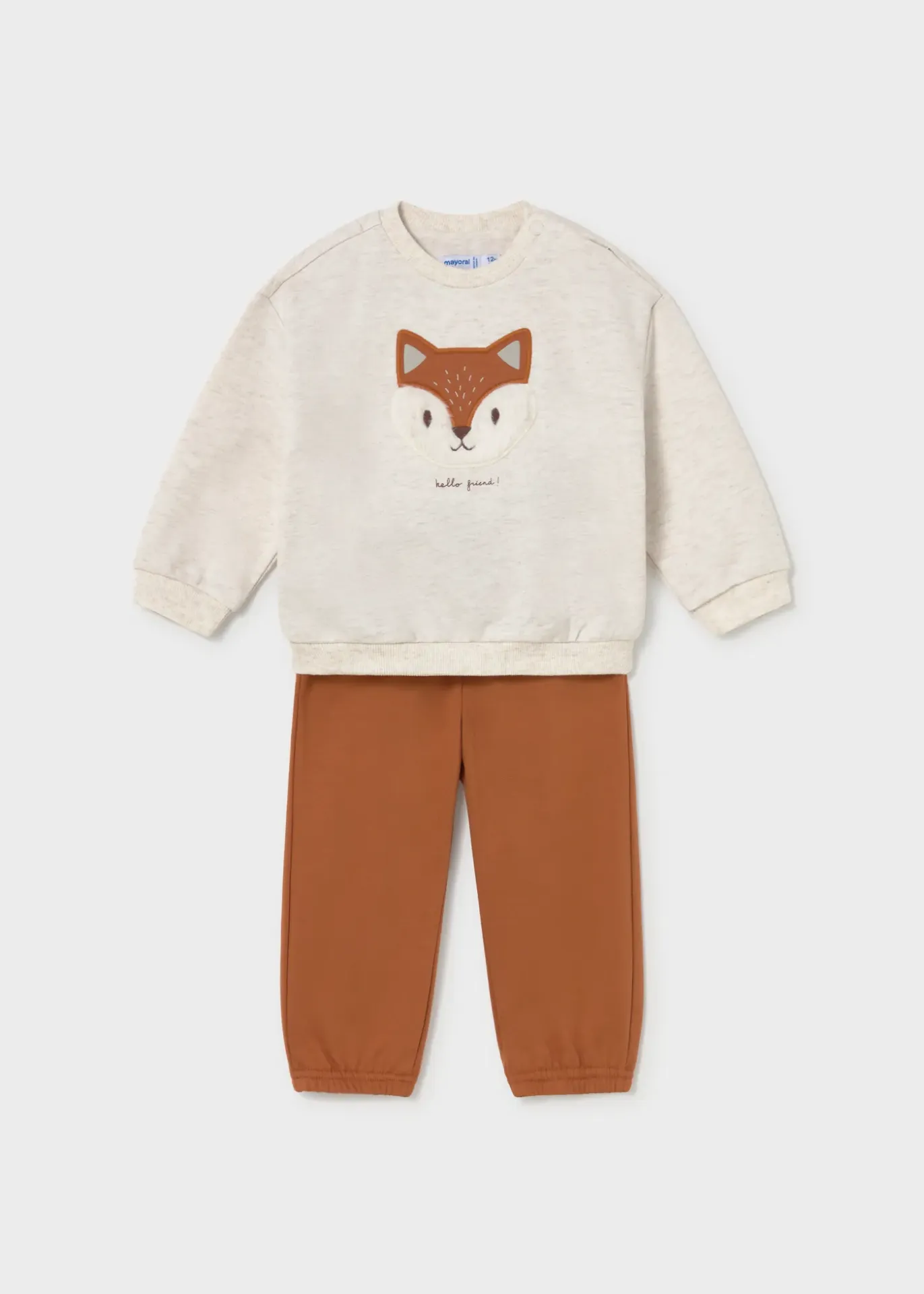 Mayoral FW Pullover Pants Tracksuit 2833 - Brick red