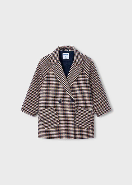 Mayoral FW  Woolen Coat 4414 - Cinammon