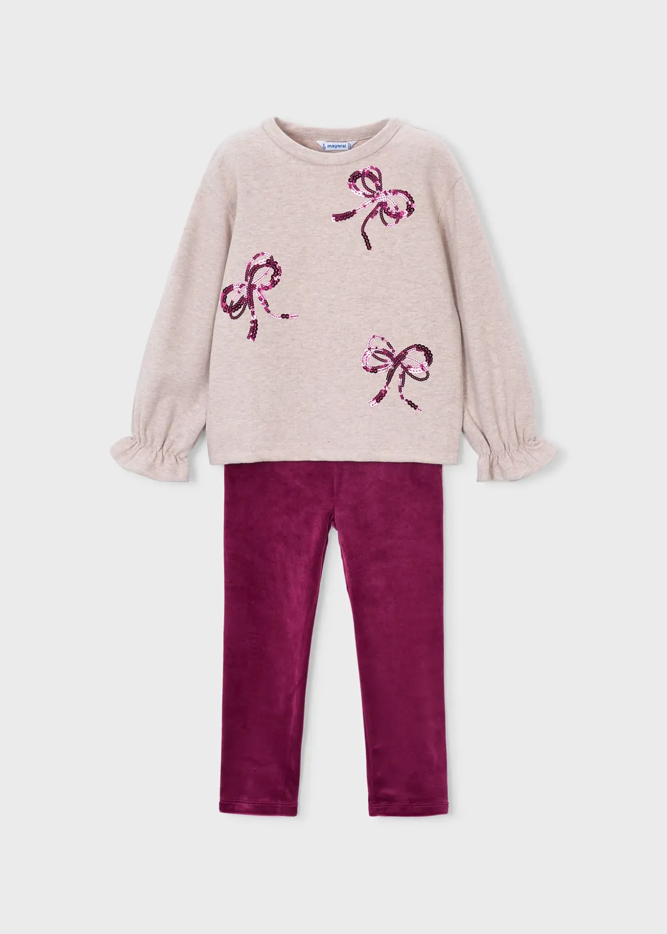 Mayoral FW Legging Set 4739 - Raspberry