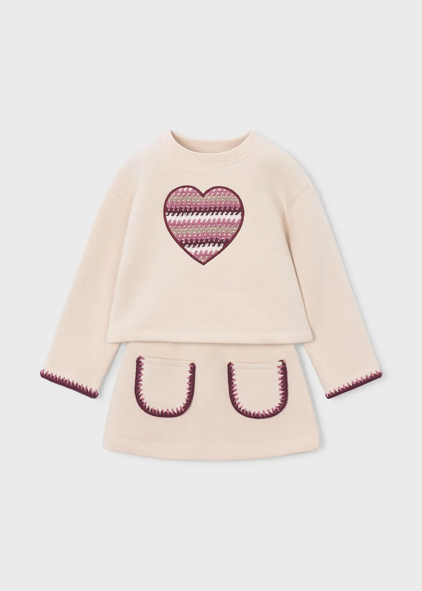 Mayoral FW Skirt Set 4932 - Light Khak (2Y)
