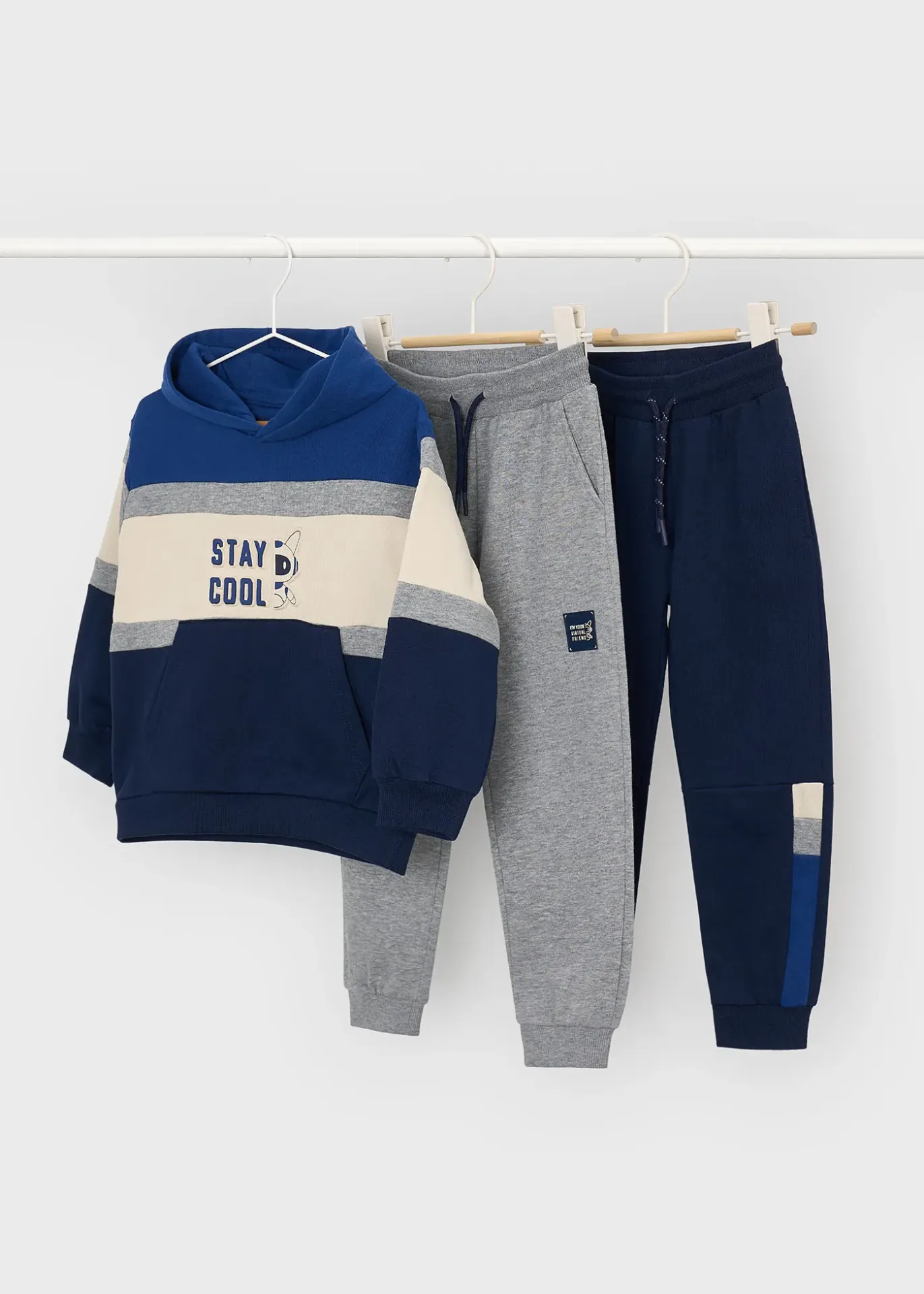 Mayoral FW 3-Piece Pullover Tracksuit 4809 - Atlantic (2Y)