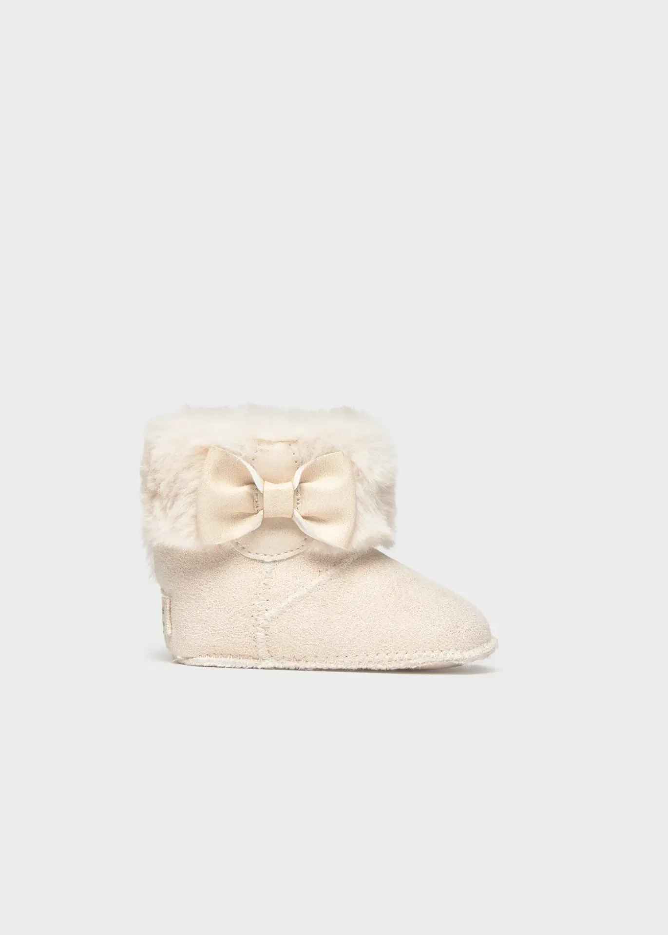 Mayoral Shoes Knit Booties 9163 - Oat