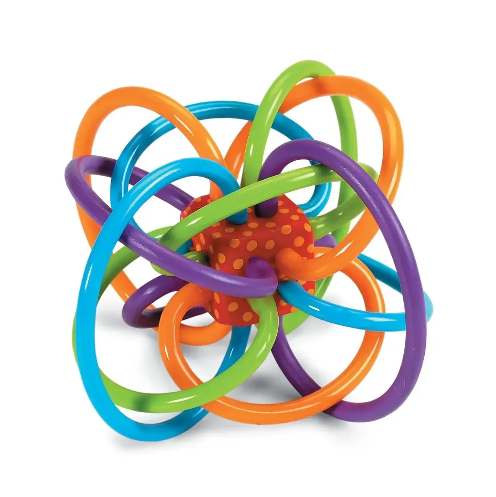 Manhattan Toy Winkel Rattle+Sensory Teether Toy