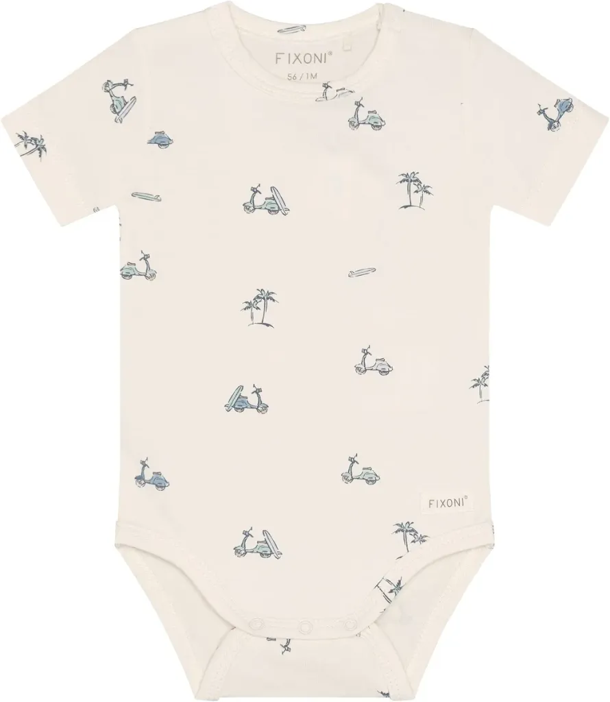 Fixoni Boy Body 1pc- White (NB)