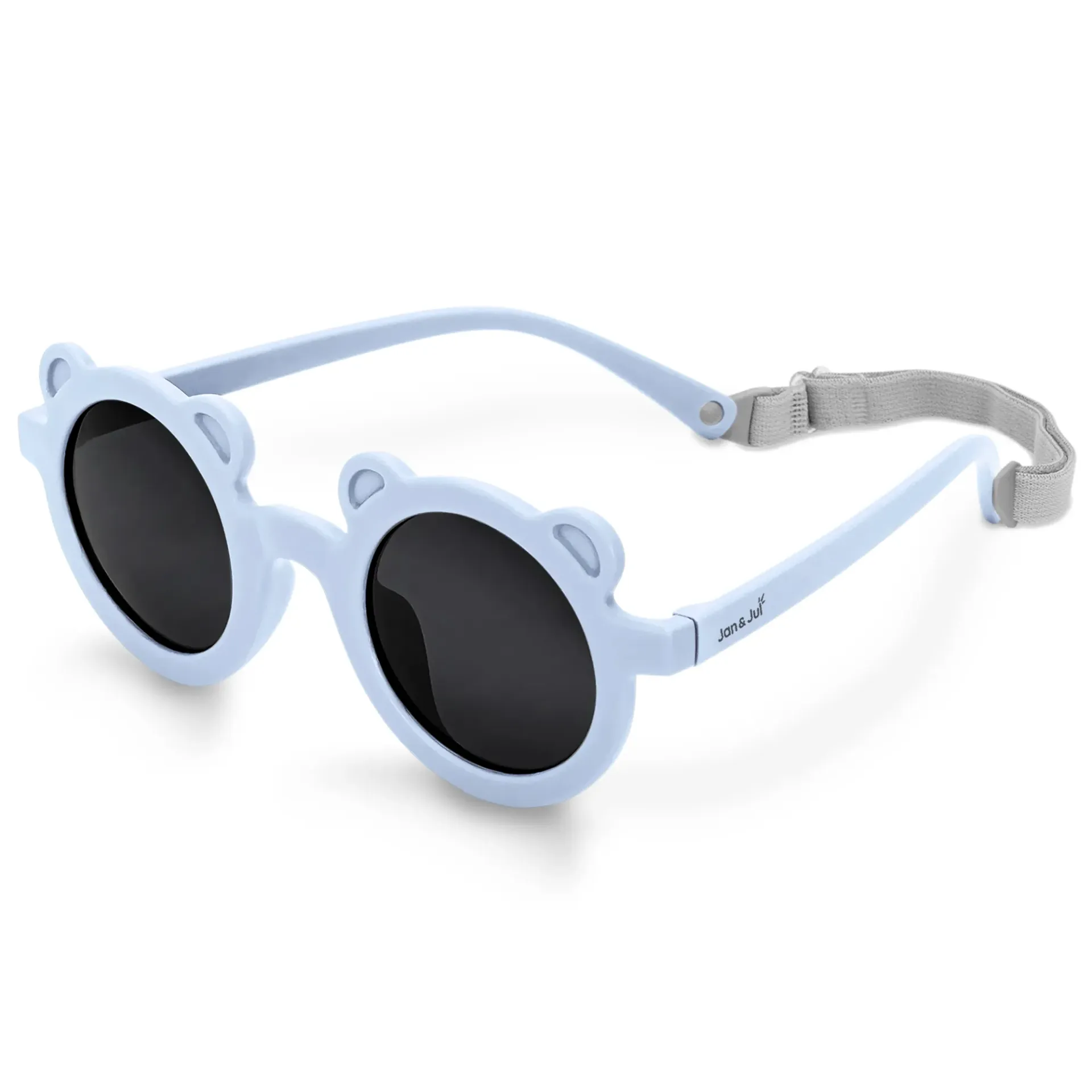 Jan & Jul Urban Xplorer Sunglasses Bear UV400  Flexible - Light Blue