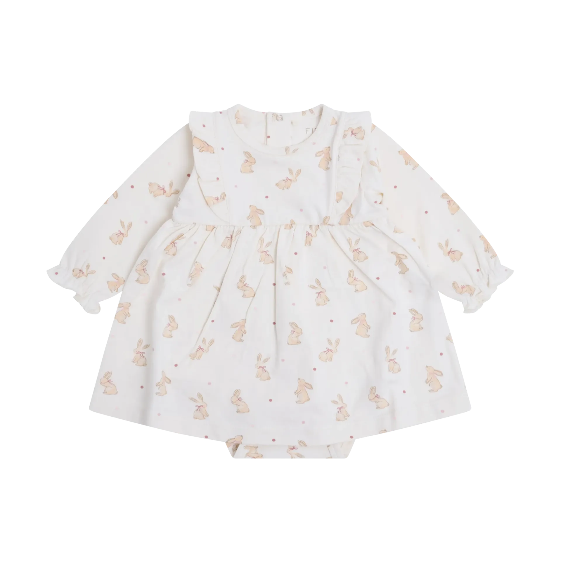 Fixoni Girl Dress 423233 - Bunny (NB)