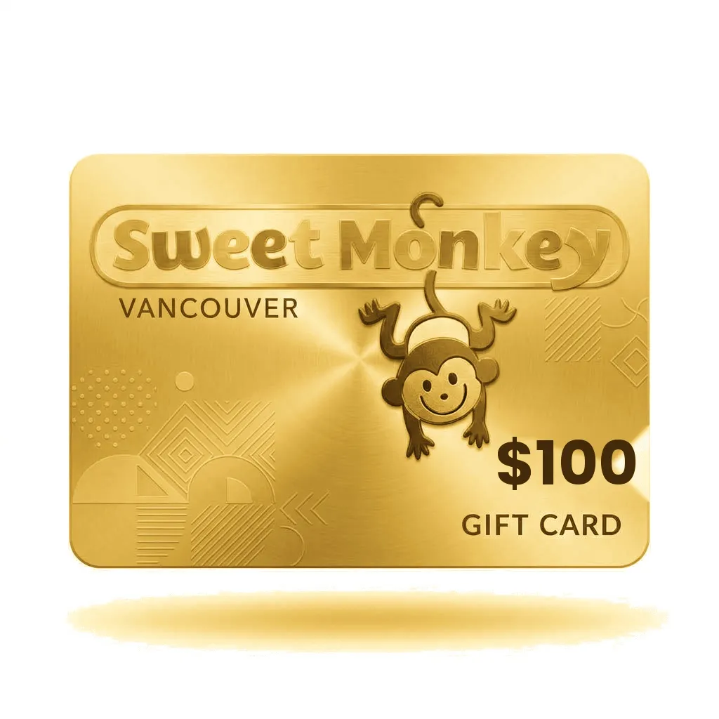 Sweet Monkey Gift Card $100