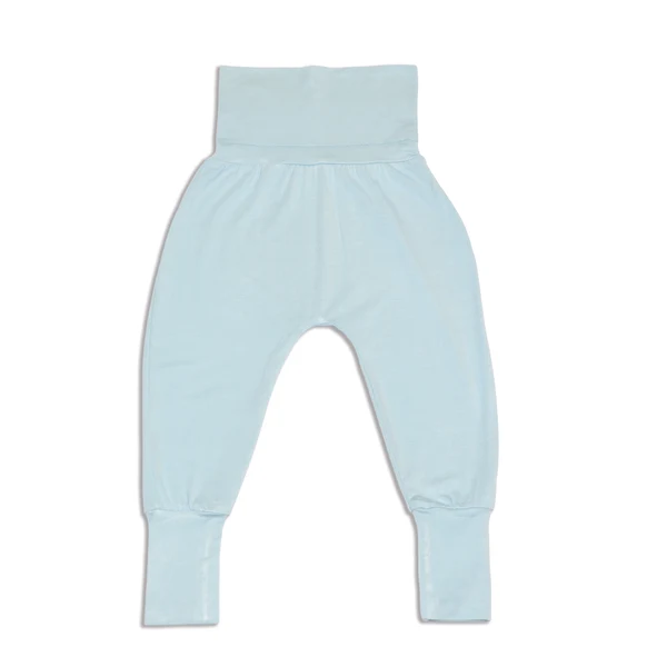 Silkberry Baby Bamboo Grow with Me Harem Pants WF4667 - Blue Cloud (0-3M)