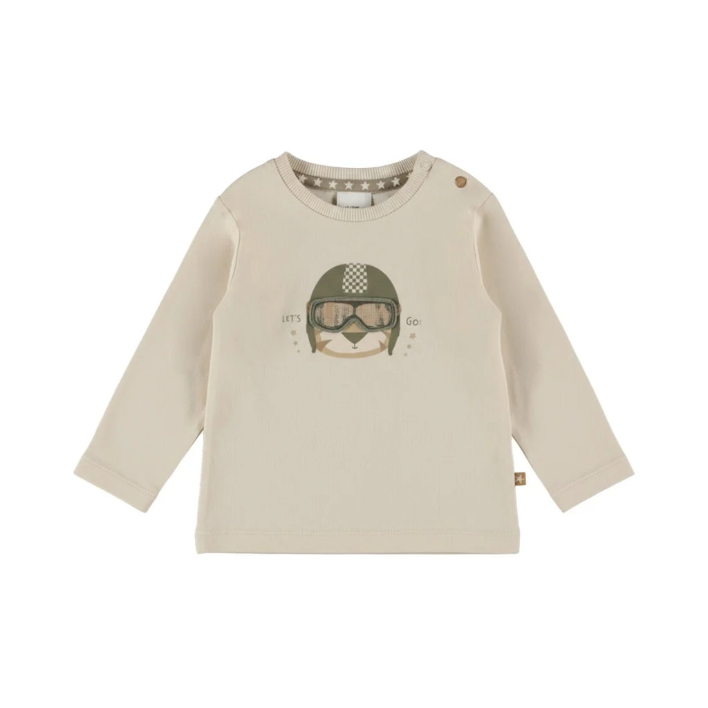 Dirkje Long Sleeve Sweatshirt - Tiger (3-6M)