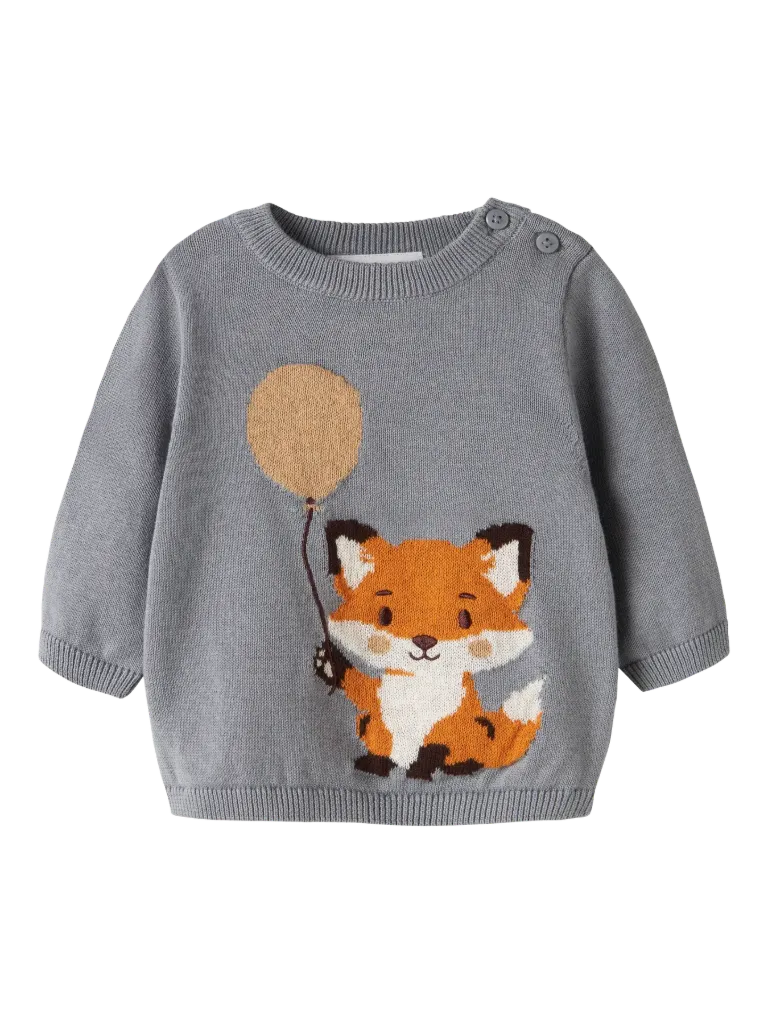 Name It Knitted Pullover Sweater Tradewinds - Fox (NB)