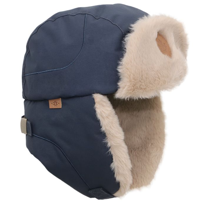Calikids Aviator Hat W2418 - Blue (M 9-18M)