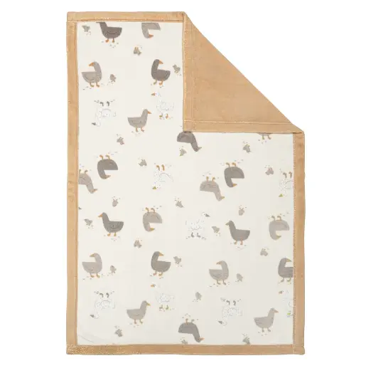 Perlimpinpin Plush Blanket - Geese